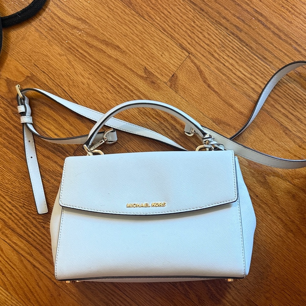 Michael Kors Cream Crossbody Bag